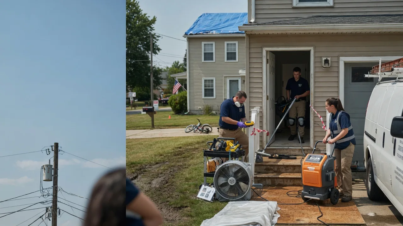 Water Damage Repair in Charleston, IL near me